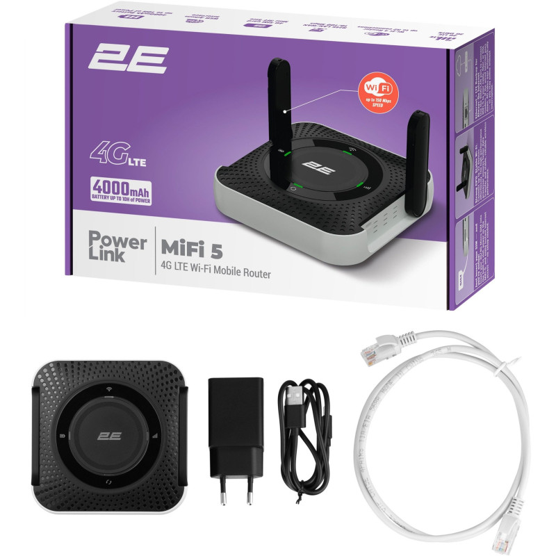 Маршрутизатор 2E PowerLink MiFi-5 2025 (794300866700)