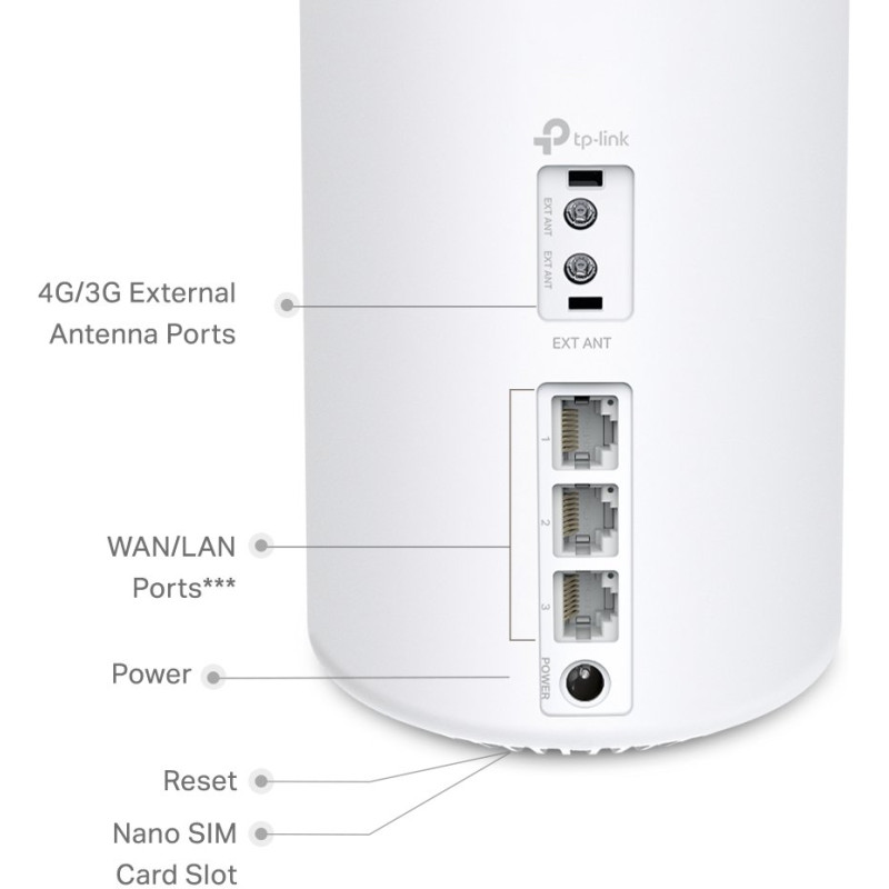 Mesh система Tp-Link Deco X10-4G (1- pack) 