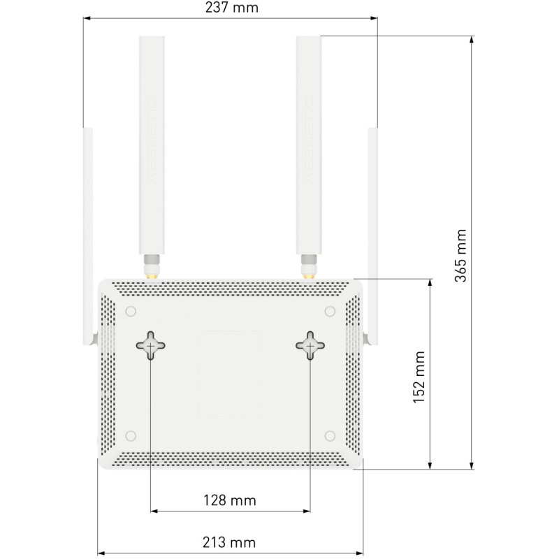 Маршрутизатор Keenetic Hero 4G+ (KN-2311)