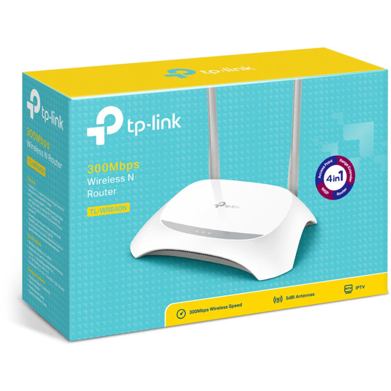 Маршрутизатор TP-Link TL-WR840N