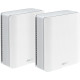 Wi-Fi Mesh система Asus ZenWiFi BT10 2pk White (90IG08Y0-MO3C40)