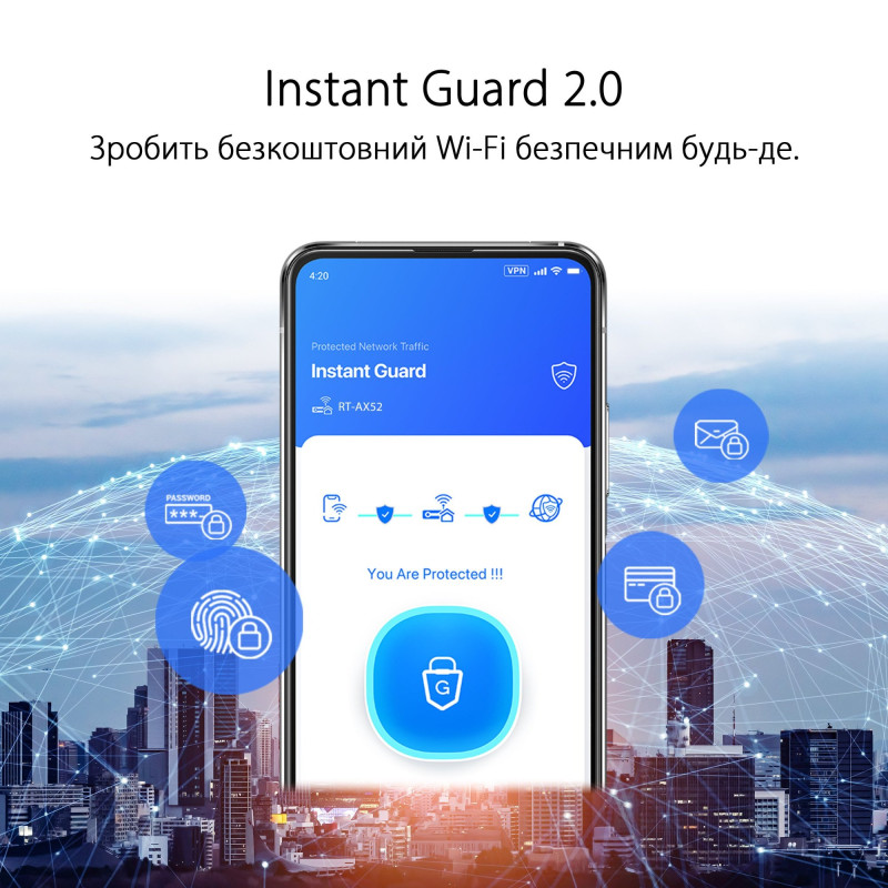 Wi-Fi Роутер ASUS RT-AX52