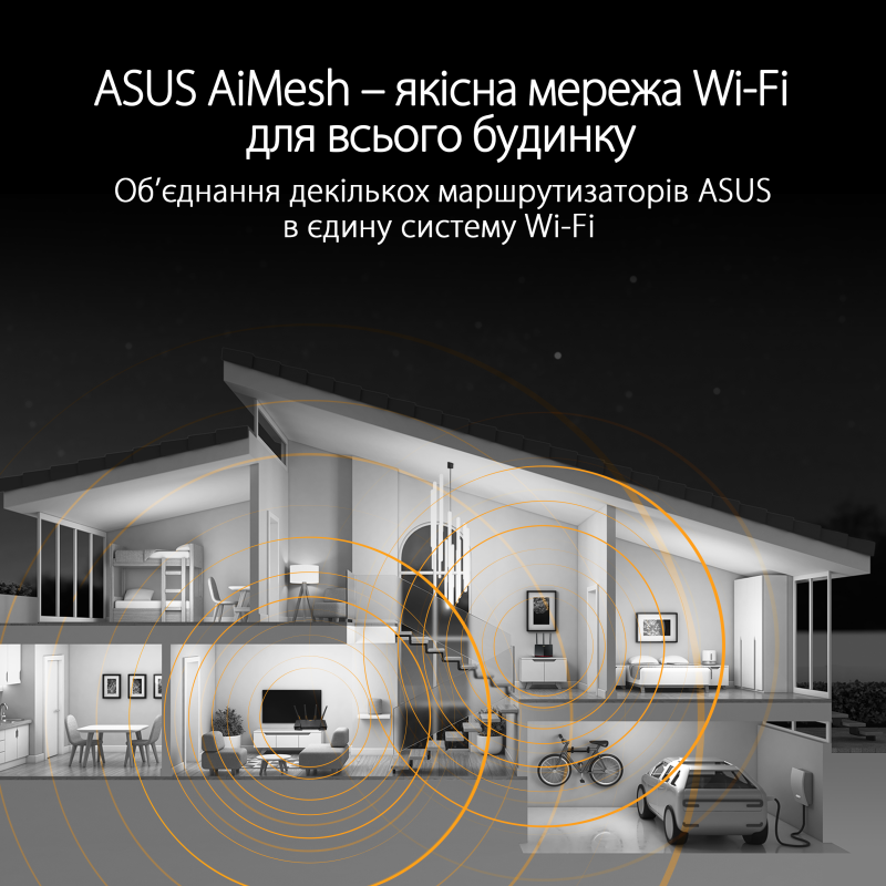 Маршрутизатор ASUS TUF-AX4200 (90IG07Q0-MO3100)