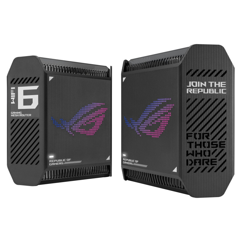 Роутер ASUS ROG Rapture GT6 AX10000 2Pcs Black 802.11ax (90IG07F0-MU9A20)