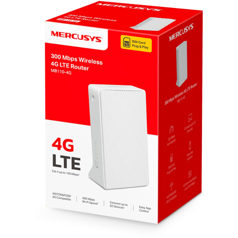 Mercusysys MB110-4G маршрутизатор