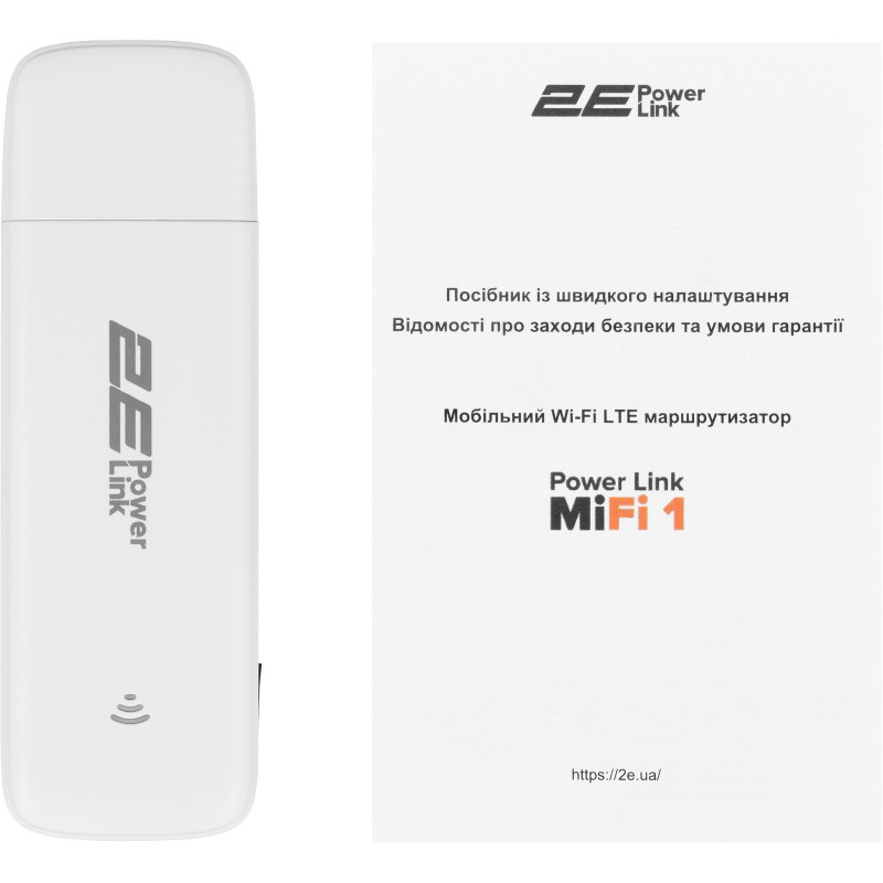 Мобільний маршрутизатор 2e PowerLink (MiFi-1 2024)