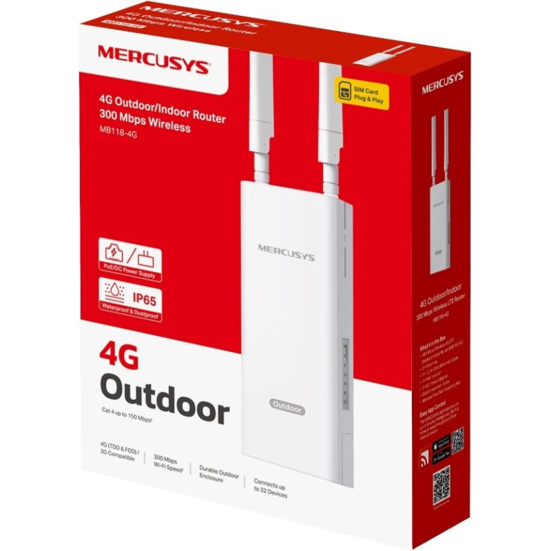 Маршрутизатор Mercusys MB118-4G