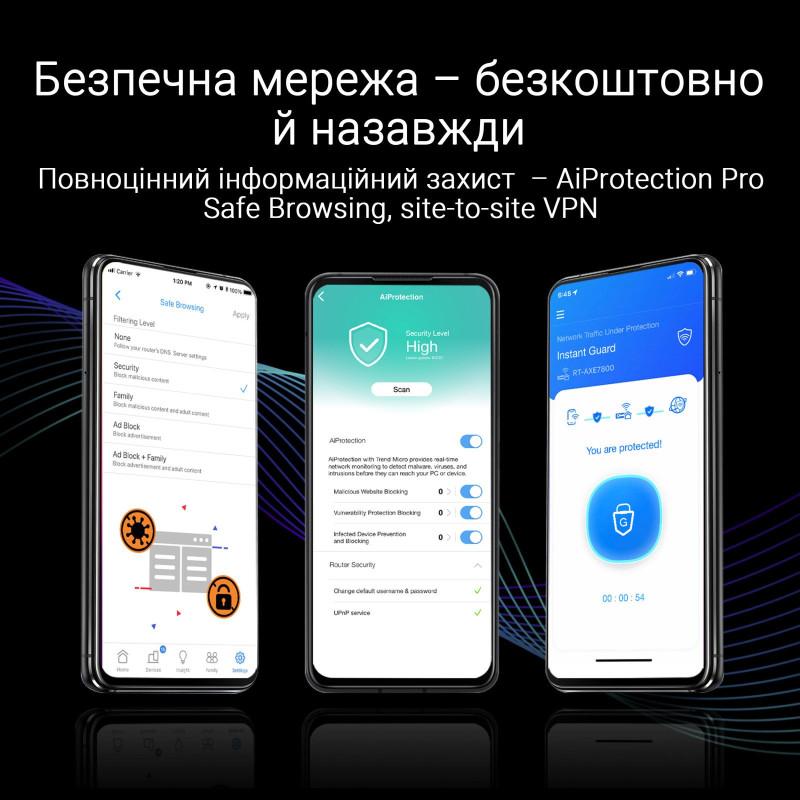 WiFi система  ASUS ZenWiFi BQ16 3PK (90IG08K0-MO3N4V)