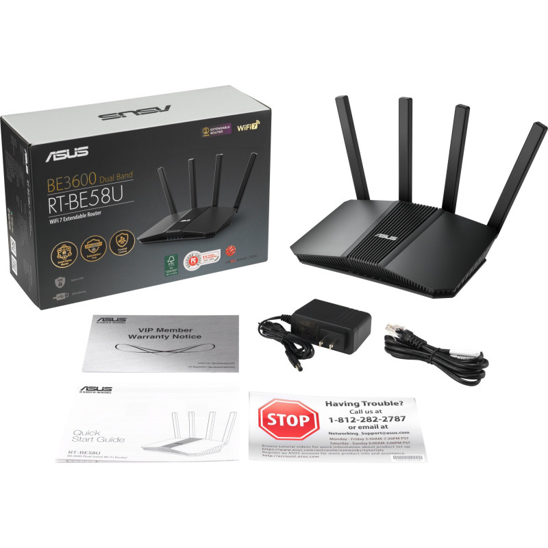Маршрутизатор ASUS RT-BE58U V2 (90IG0A70-MO9C00)
