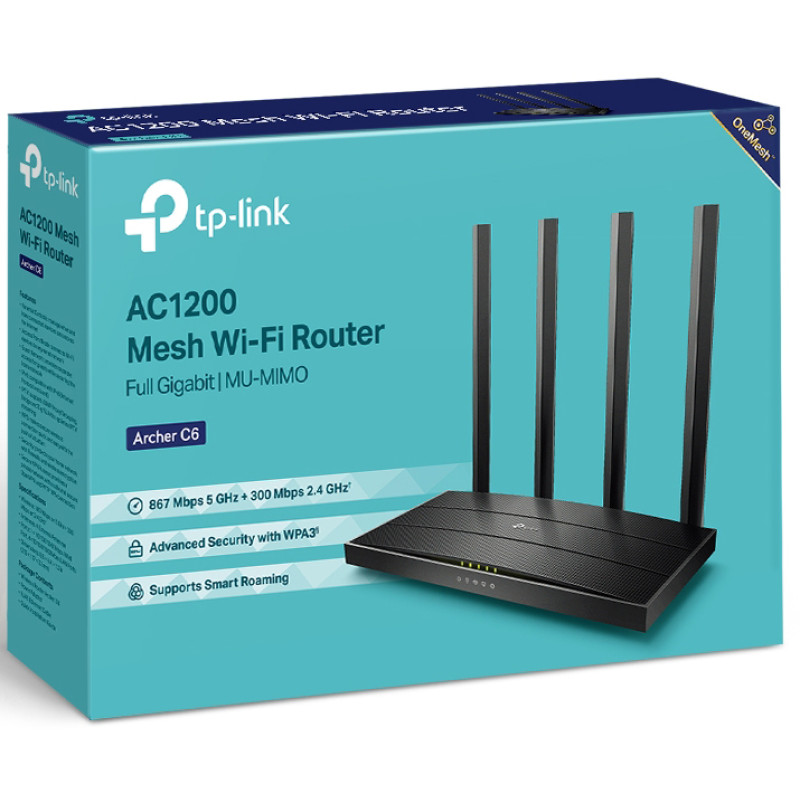 Маршрутизатор TP-Link Archer C6 V4