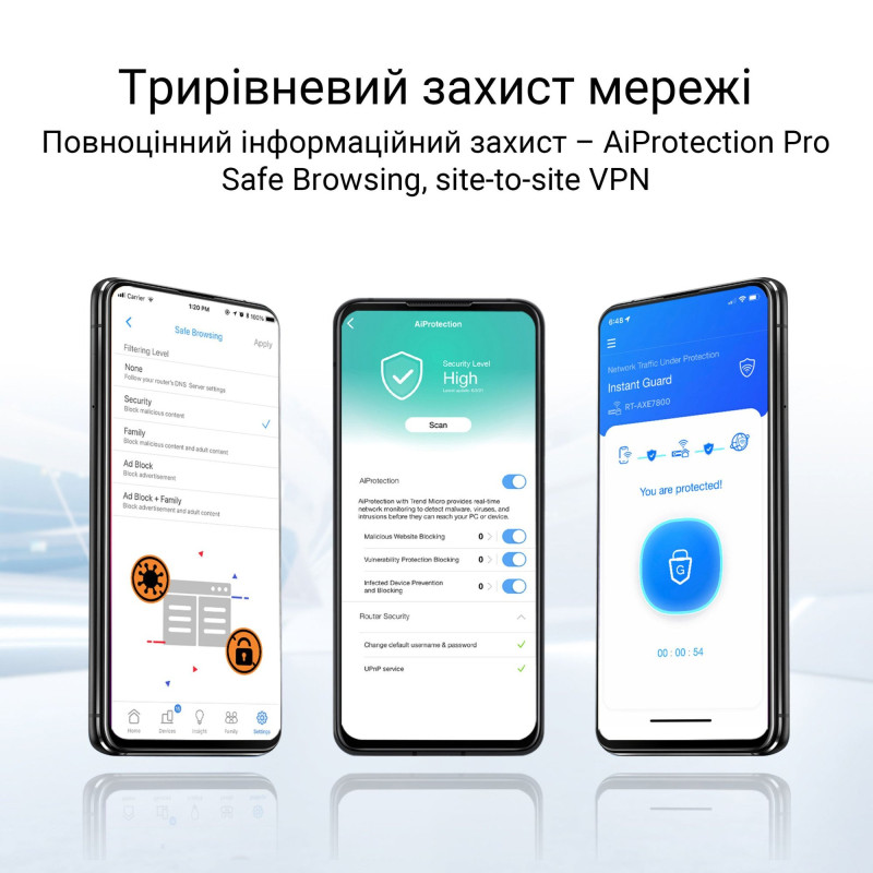 WiFi-Mesh система ASUS ZenWiFi BT8 2pk White (90IG0930-MO3B20)