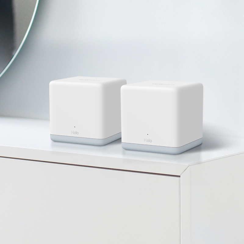 Домашня Mesh Wi-Fi система Mercusys Halo H30(2-pack)