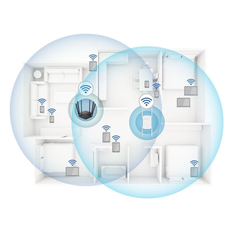 Повторювач Wi-Fi Mercusys ME50G