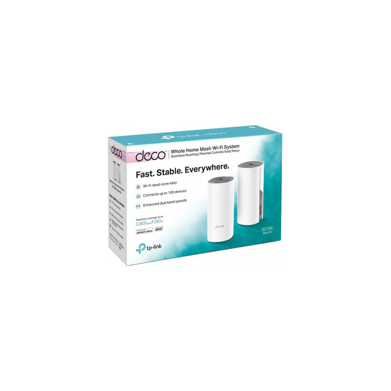 Точка доступу Wi-Fi TP-Link Deco-E4-2-Pack