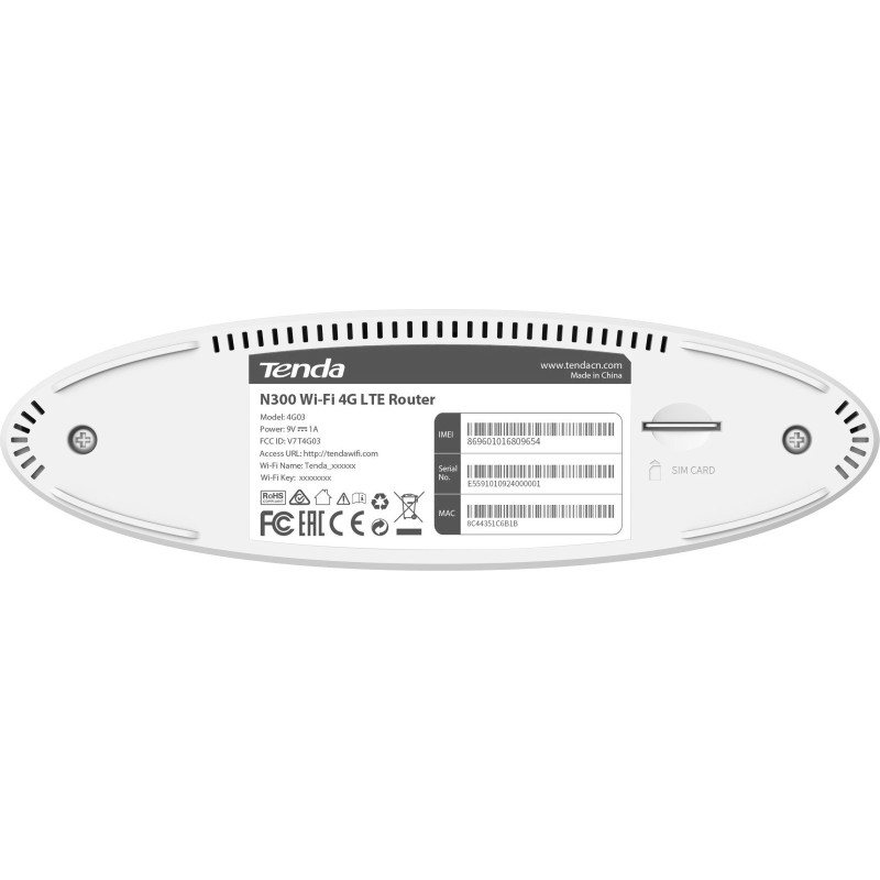 3G/4G маршрутизатор Tenda 4G03