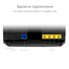 Роутер Asus 4G-AX56 (90IG06G0-MO3110)