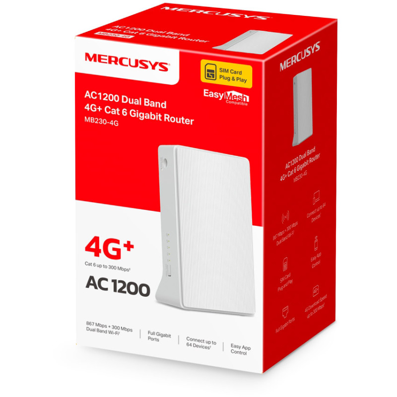 Маршрутизатор MERCUSYS MB230-4G