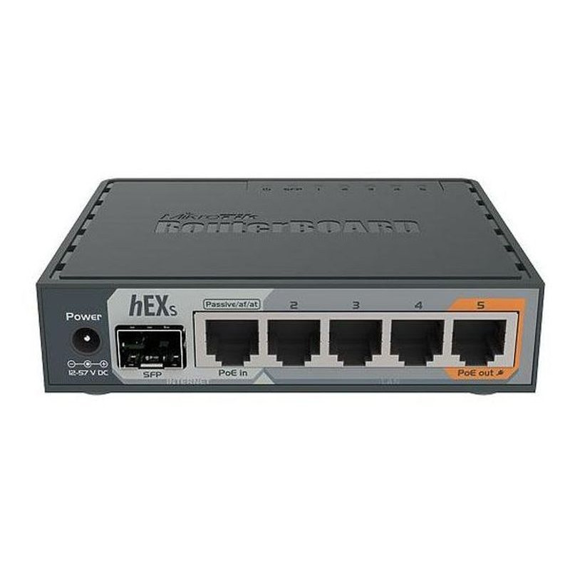 Маршрутизатор Mikrotik hEX S (RB760IGS)