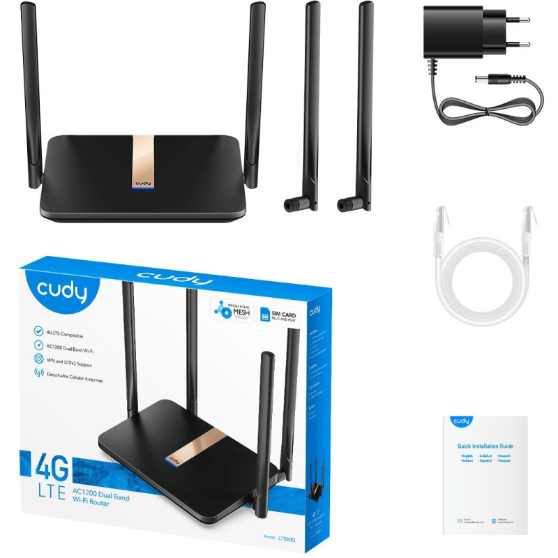 Маршрутизатор Cudy LT500D