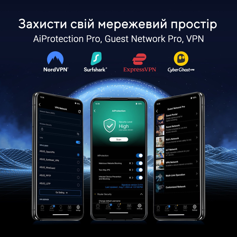 Бездротовий маршрутизатор Asus RT-BE86U (90IG08W0-MO9A0V)