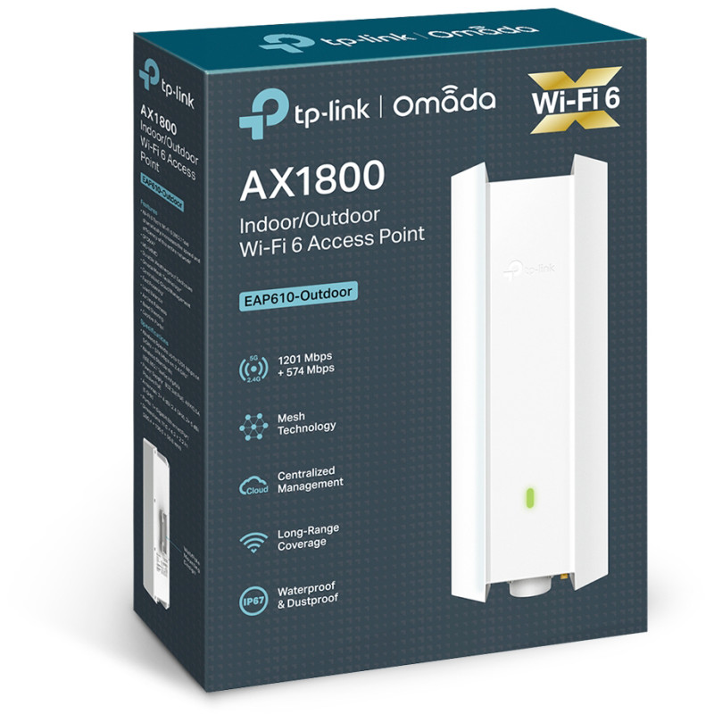 Точка доступу Wi-Fi TP-Link EAP610-OUTDOOR
