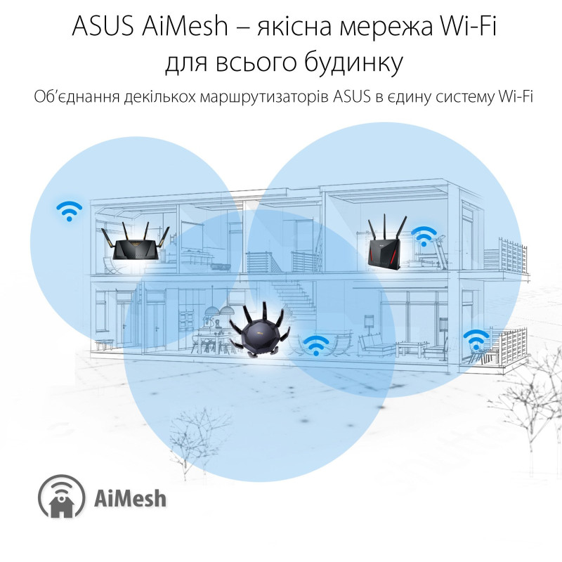 Маршрутизатор ASUS RT-AX89X (90IG04J1-BM3010)