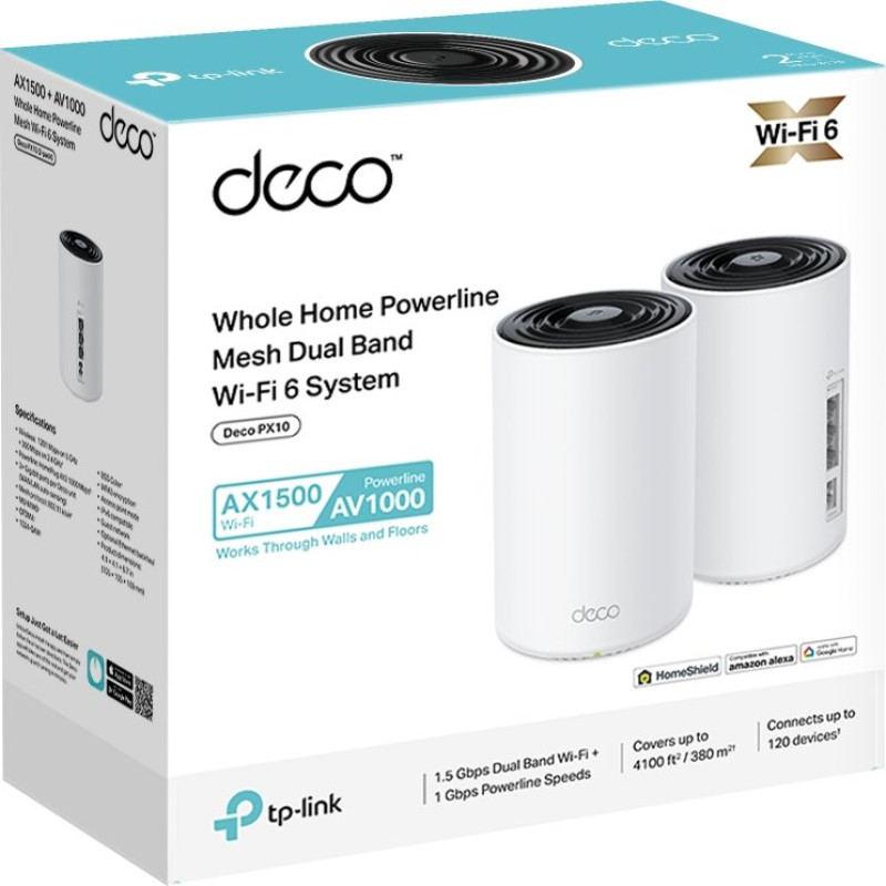 Mesh система TP-LINK Deco PX10 2-PACK
