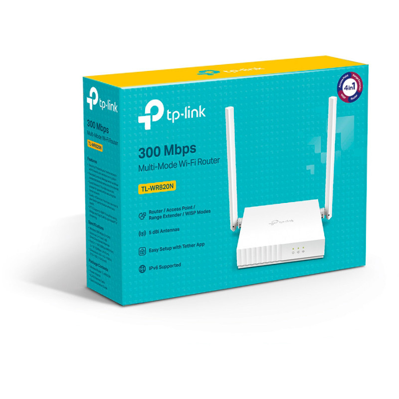 Маршрутизатор TP-Link TL-WR820N V2