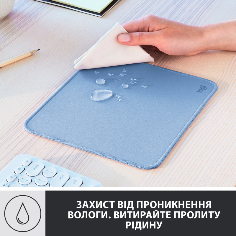 Ігрова поверхня Logitech Mouse Pad Studio Blue (956-000051)