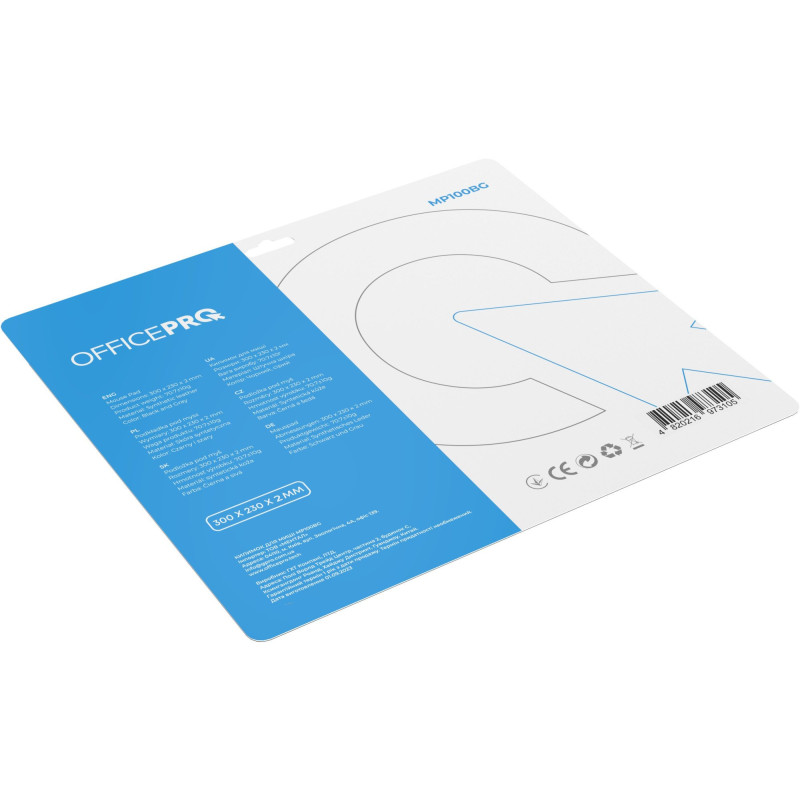 Ігрова поверхня OfficePro MP100BG Black/Gray