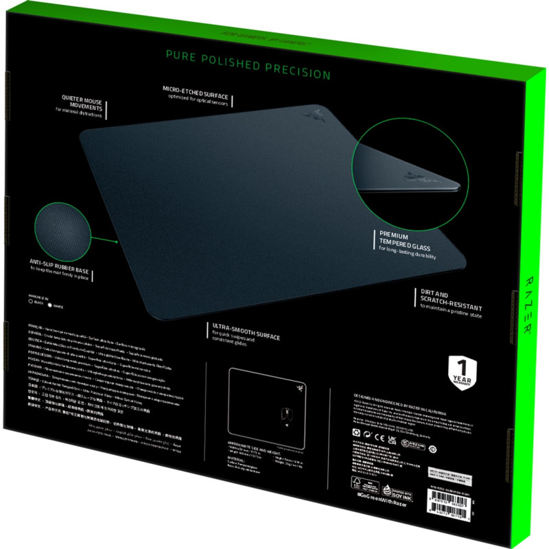 Ігрова поверхня Razer Atlas, L 450x400x5мм (RZ02-04890100-R3M1)