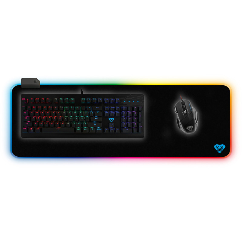 Ігрова поверхня Media-Tech RGB Gaming Mat Black (MT262)