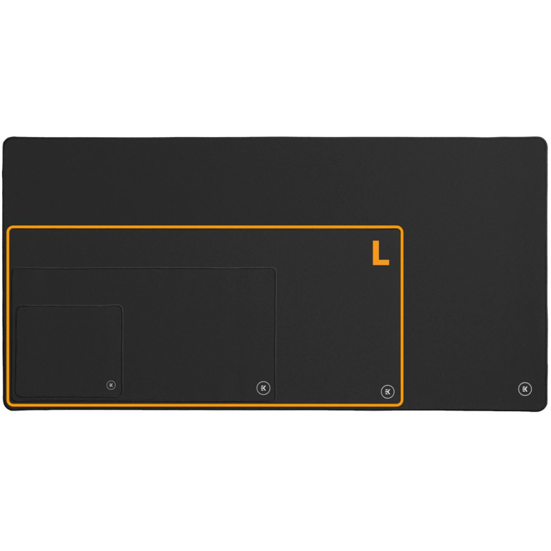 Ігрова поверхня EKWB EK-Loot Mousepad - Black L (3831109861929)