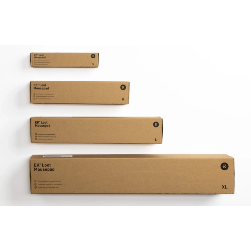 Ігрова поверхня EKWB EK-Loot Mousepad - Black L (3831109861929)