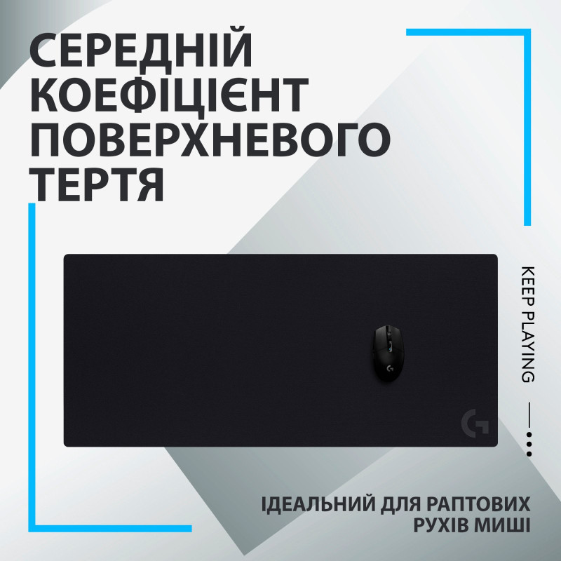 Ігрова поверхня Logitech G840 (943-000778) Black