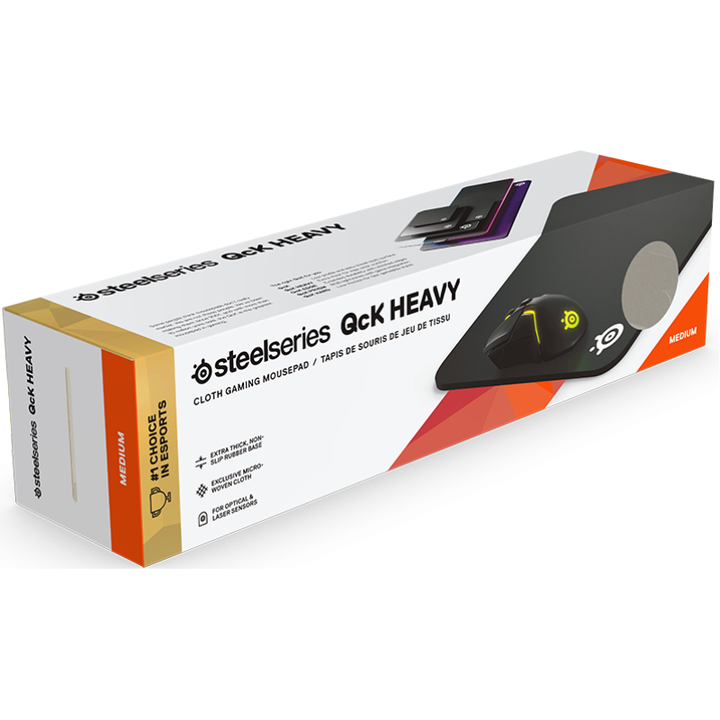 Ігрова поверхня SteelSeries QcK Heavy Medium 320х270х6мм (63836)