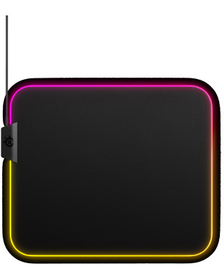 Ігрова поверхня SteelSeries QcK Prism Cloth Medium RGB Black (63825)