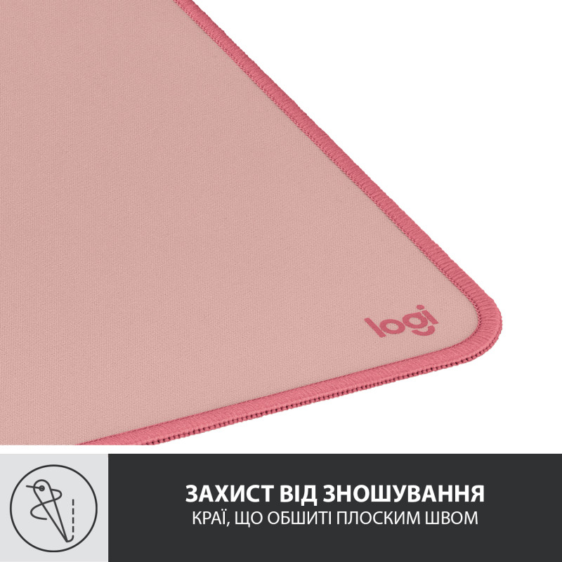 Ігрова поверхня LOGITECH Desk Mat Studio Darker Rose (956-000053)