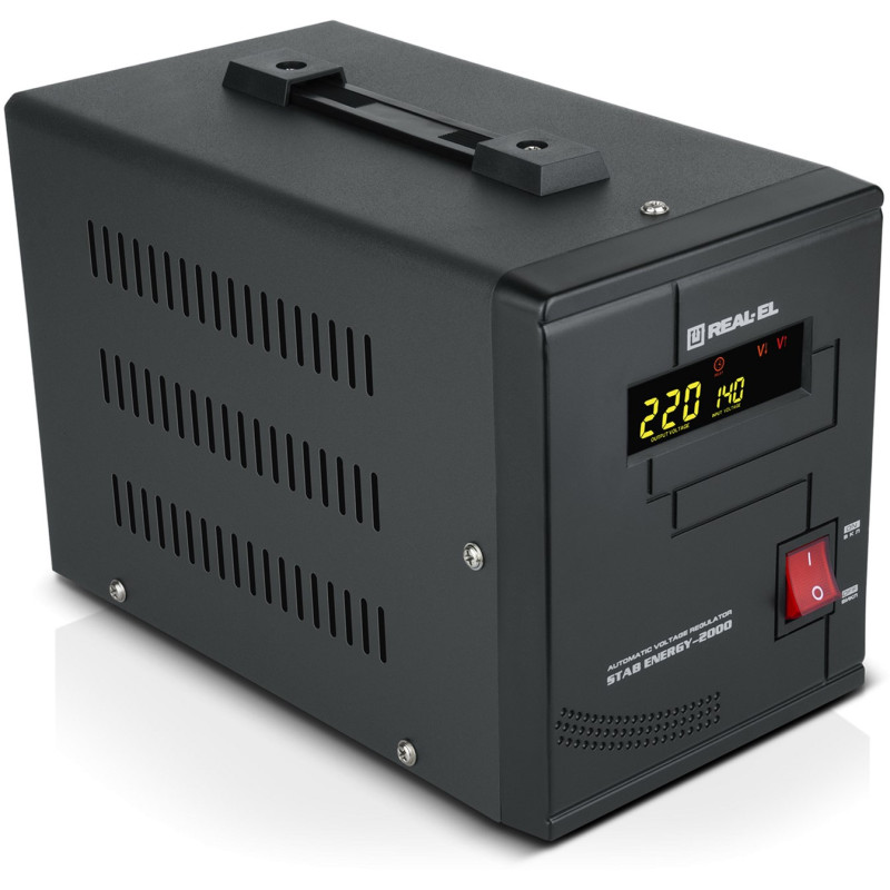 Стабілізатор напруги REAL-EL STAB ENERGY-2000 (EL122400013)