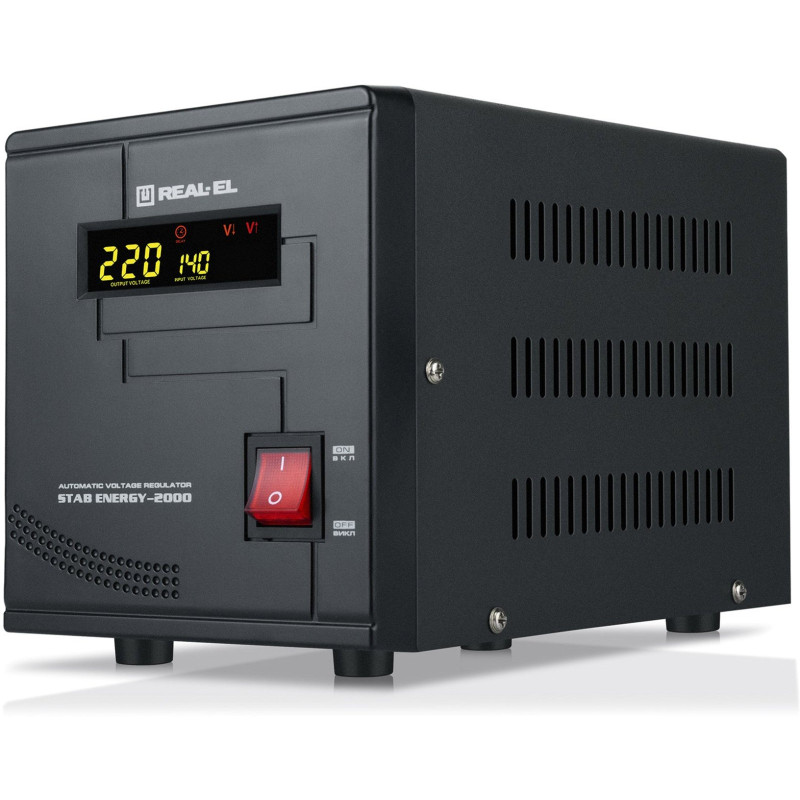 Стабілізатор напруги REAL-EL STAB ENERGY-2000 (EL122400013)