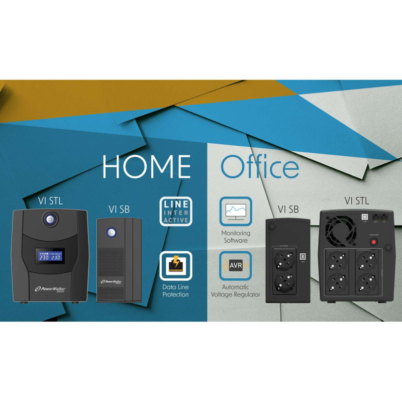 ИБП PowerWalker Basic VI 3000 STL LCD (10121194)