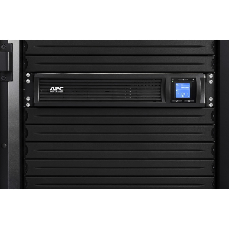 ИБП APC Smart-UPS C RM 1000VA LCD SmartConnect (SMC1000I-2UC)