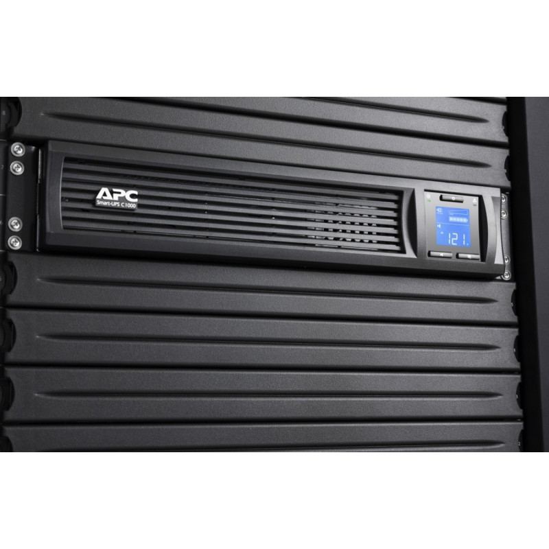 ИБП APC Smart-UPS C RM 1000VA LCD SmartConnect (SMC1000I-2UC)