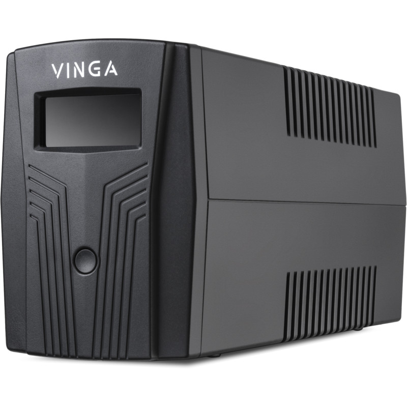 Джерело безперебійного живлення Vinga LCD 600VA plastic case (VPC-600P)