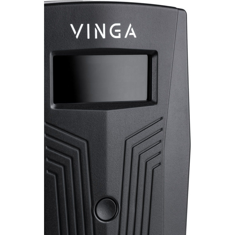 Джерело безперебійного живлення Vinga LCD 600VA plastic case (VPC-600P)