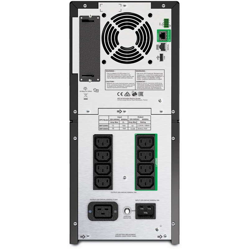 ИБП APC Smart-UPS 2200VA/1980W (SMT2200IC)
