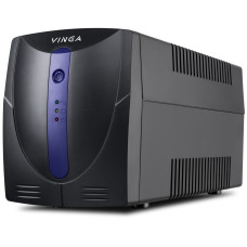 Джерело безперебійного живлення Vinga LED 600VA plastic case (VPE-600P)