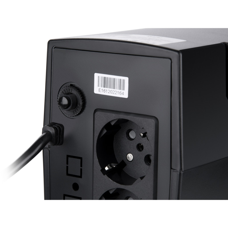 Джерело безперебійного живлення Vinga LED 600VA plastic case (VPE-600P)