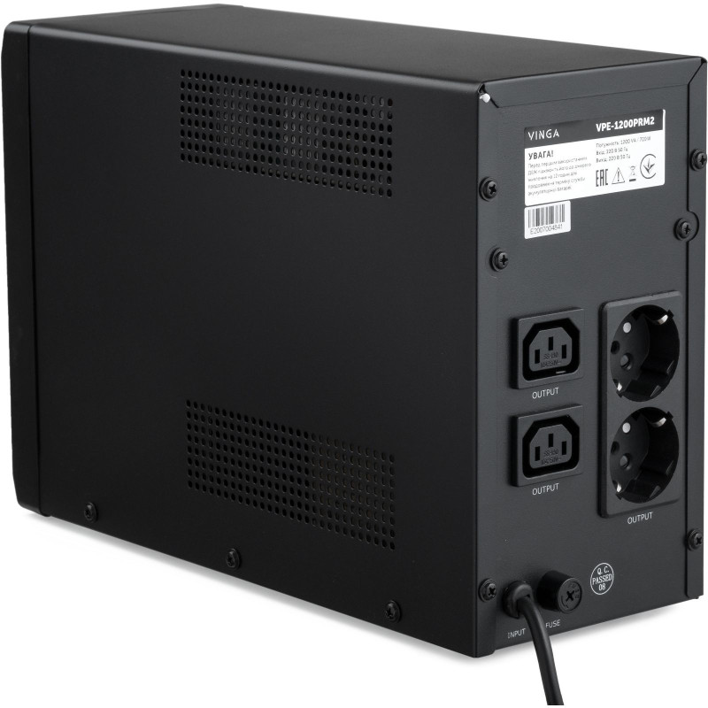 ДБЖ Vinga LED 1200VA (VPE-1200PRM2)