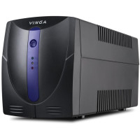 ІБП Vinga LED 1200VA пластиковий корпус з USB (VPE-1200PU)